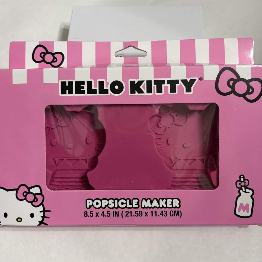 Hello Kitty Pink Popsicle Maker Set - Picture 4 of 5
